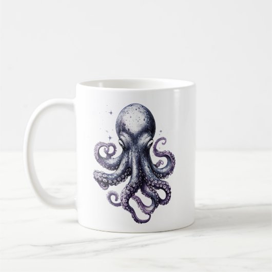 Tasse Pieuvre Vie Océanique (Gauche)