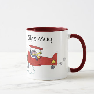 Tasse pilote d'avion