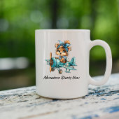 Tasse Pilote Rétro Chien