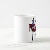 TASSE : Pingouin drôle mignon travaillant sur (Centre)