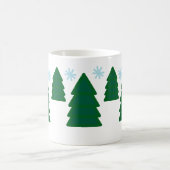 Tasse - Pins avec flocons de neige (Centre)