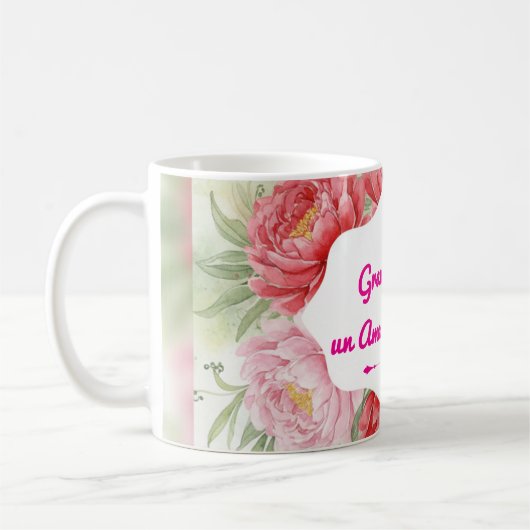 Tasse Pivoine (Gauche)