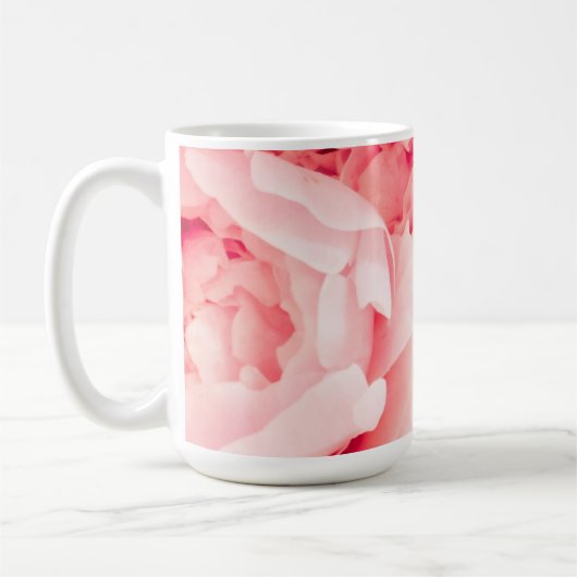 Tasse Pivoines Roses (Gauche)