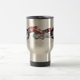 tasse pivotalement d'art de concept de hypercycle