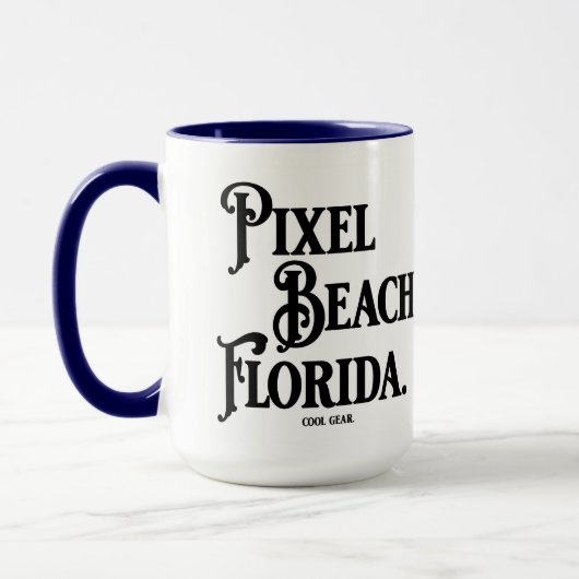 Tasse Pixel Beach Floride (Gauche)