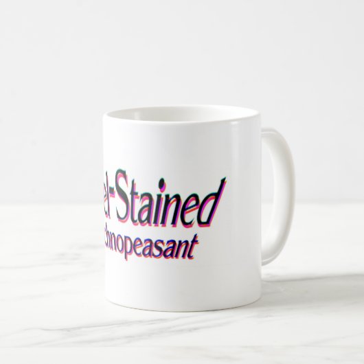 Tasse Pixel-Souillée de Technopeasant (Devant droit)