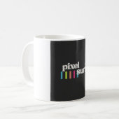 Tasse Pixel surfer (Devant gauche)
