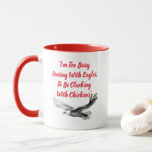 Tasse "Planer avec les aigles"
