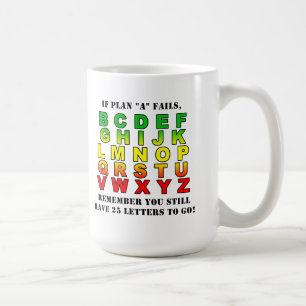 Tasse Plans 'B' à 'Z'