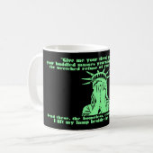 Tasse pleurante de liberté (Devant gauche)