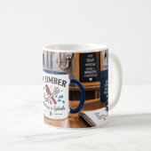 Tasse Plombier Faisant des Vagues (Devant droit)