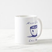Tasse Plus de Café Moins de Parole (Devant droit)