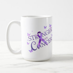 Tasse Plus Fort que le Cancer Café de sensibilis