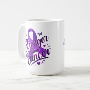 Tasse Plus Fort que le Cancer Café de sensibilis