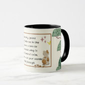 Tasse Poétique Pause Kitty (Devant droit)