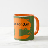 tasse poignée orange (Devant droit)