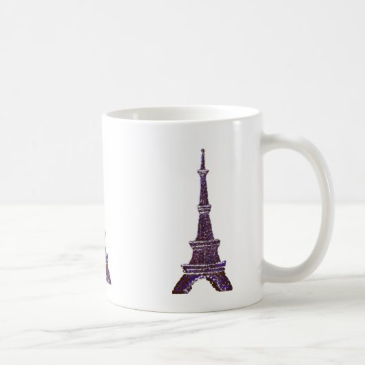 Tasse Pointillisme Tour Eiffel (Droite)