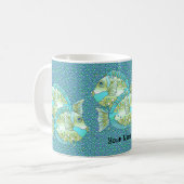 Tasse Poisson Bleu (Devant gauche)