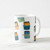 Tasse Poisson en Conserve (Devant droit)