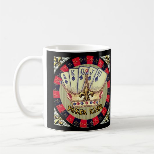 Tasse Poker King (Gauche)