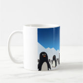 Tasse polaire de pingouin (Gauche)