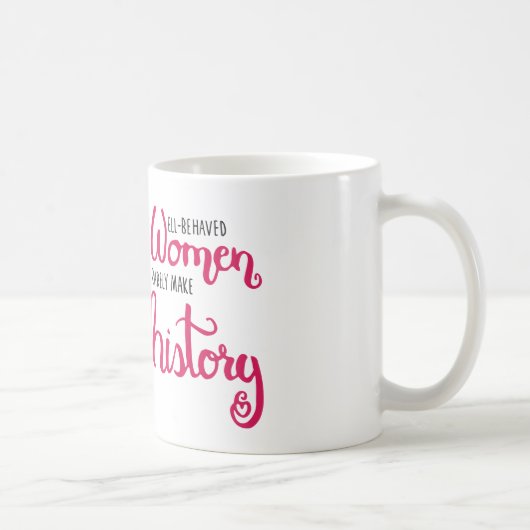 Tasse polie de femmes (Droite)