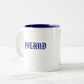 TASSE POLONAISE DE CARTE (Devant gauche)