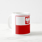 Tasse polonaise de drapeau (Devant gauche)