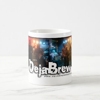 Tasse polychrome de logo de bande de DejaBrew