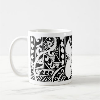 Tasse Polynésienne Papillon Tribal
