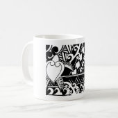 Tasse Polynésienne Tortue Tribale (Devant gauche)