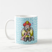 Tasse Pompiers comme Papa (Gauche)