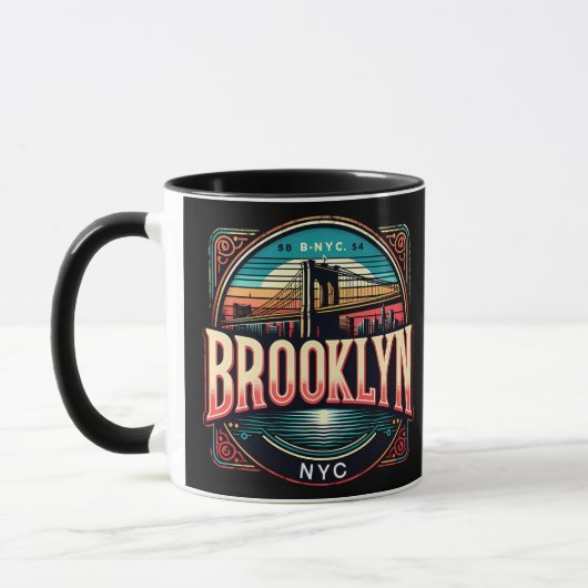 Tasse Pont de Brooklyn (Gauche)