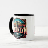 Tasse Pont de Brooklyn  (Devant gauche)