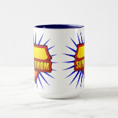 Tasse Pop Art Bouclier de Supermaman (Centre)