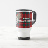 Tasse portative de voyage de MacGregor de clan (Devant droit)