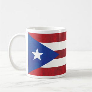 Tasse portoricaine de drapeau
