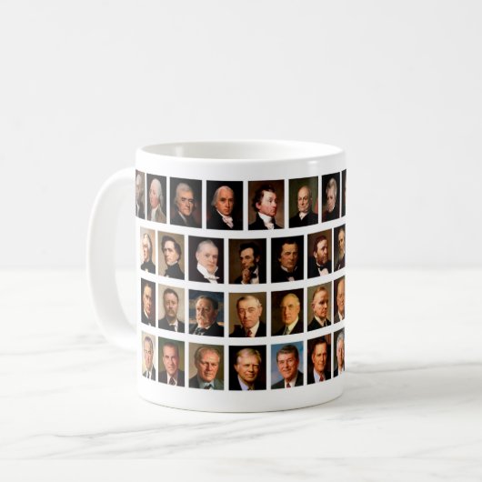 Tasse Portraits POTUS (Devant gauche)