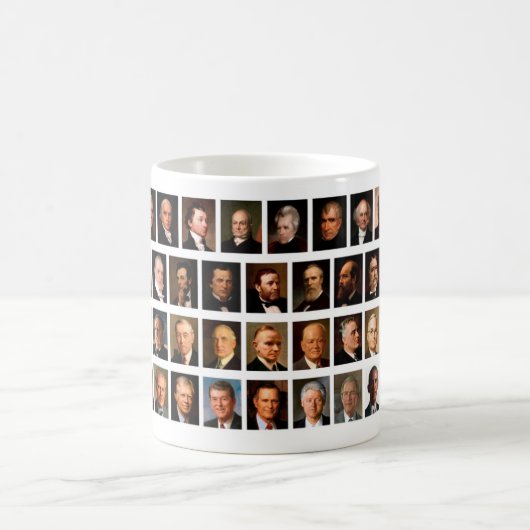Tasse Portraits POTUS (Centre)