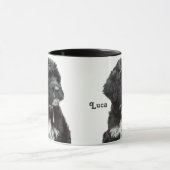 Tasse portugaise de chiot de chien d'eau (Centre)