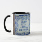 Tasse portugaise de tuile de langue (Gauche)