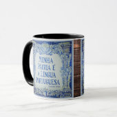 Tasse portugaise de tuile de langue (Devant gauche)
