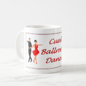 Tasse positionnée de danse de salle de bal (Devant gauche)