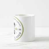 Tasse positive de logo de soupe (Centre)