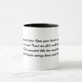 Tasse positive d'énergie (Centre)