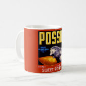 Tasse Possum Label Café (Devant gauche)