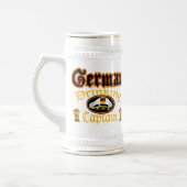 Tasse potable allemande de Cptn (Gauche)