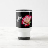 Tasse potable de monogramme de fleur (Centre)
