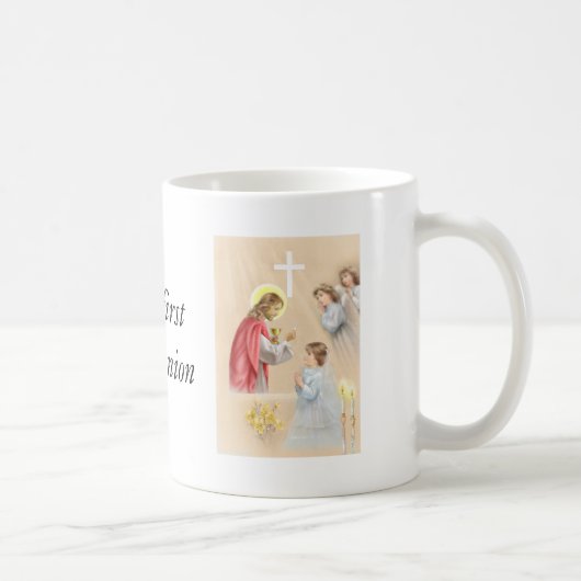 Tasse potable de première communion de fille (Droite)