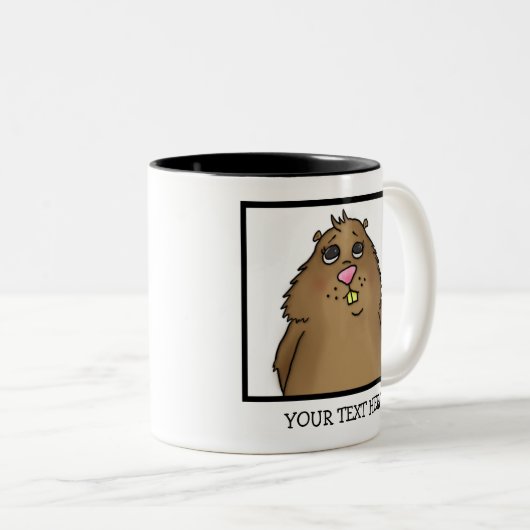 Tasse potelée de hamster (Devant droit)